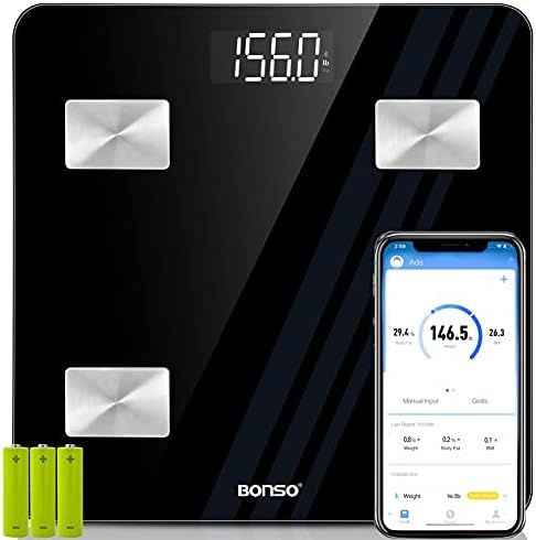 Amazon.com: BONSO Smart Scales ,Digital Weight and Body Fat Scales, Bluetooth Body Composition Analy | Amazon (US)