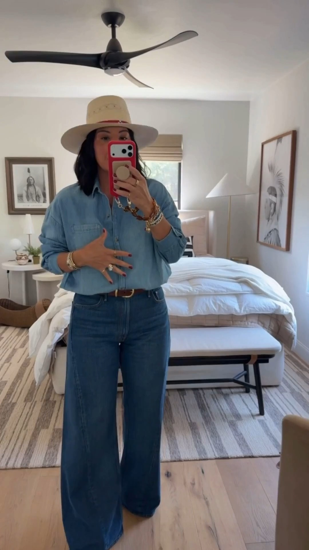 Top size medium, jeans size 30 (I’m a curvy size 8), shoes fit tts.

#LTKootd #LTKgrwm #LTKOver40