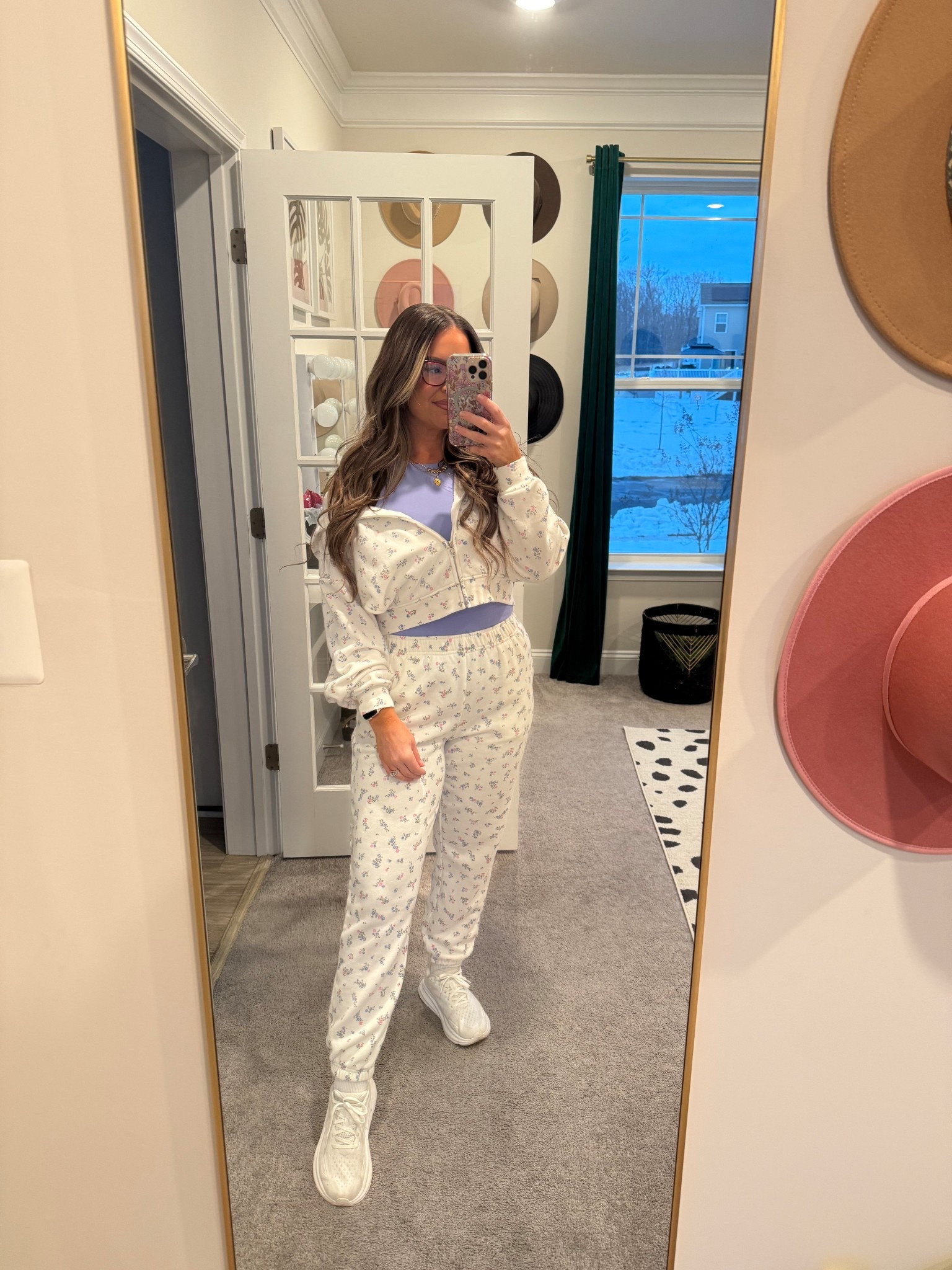 Walmart matching set 
Medium in both top & bottoms 

#LTKMidsize #LTKmomlife #LTKOver40