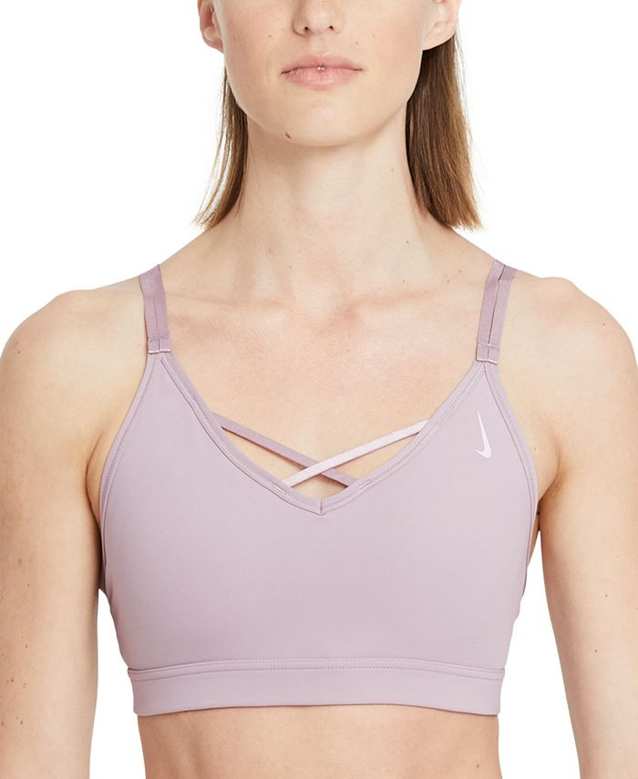 Nike Women's Strappy Sports Bra & Reviews - All Bras - Women - Macy's | Macys (US)