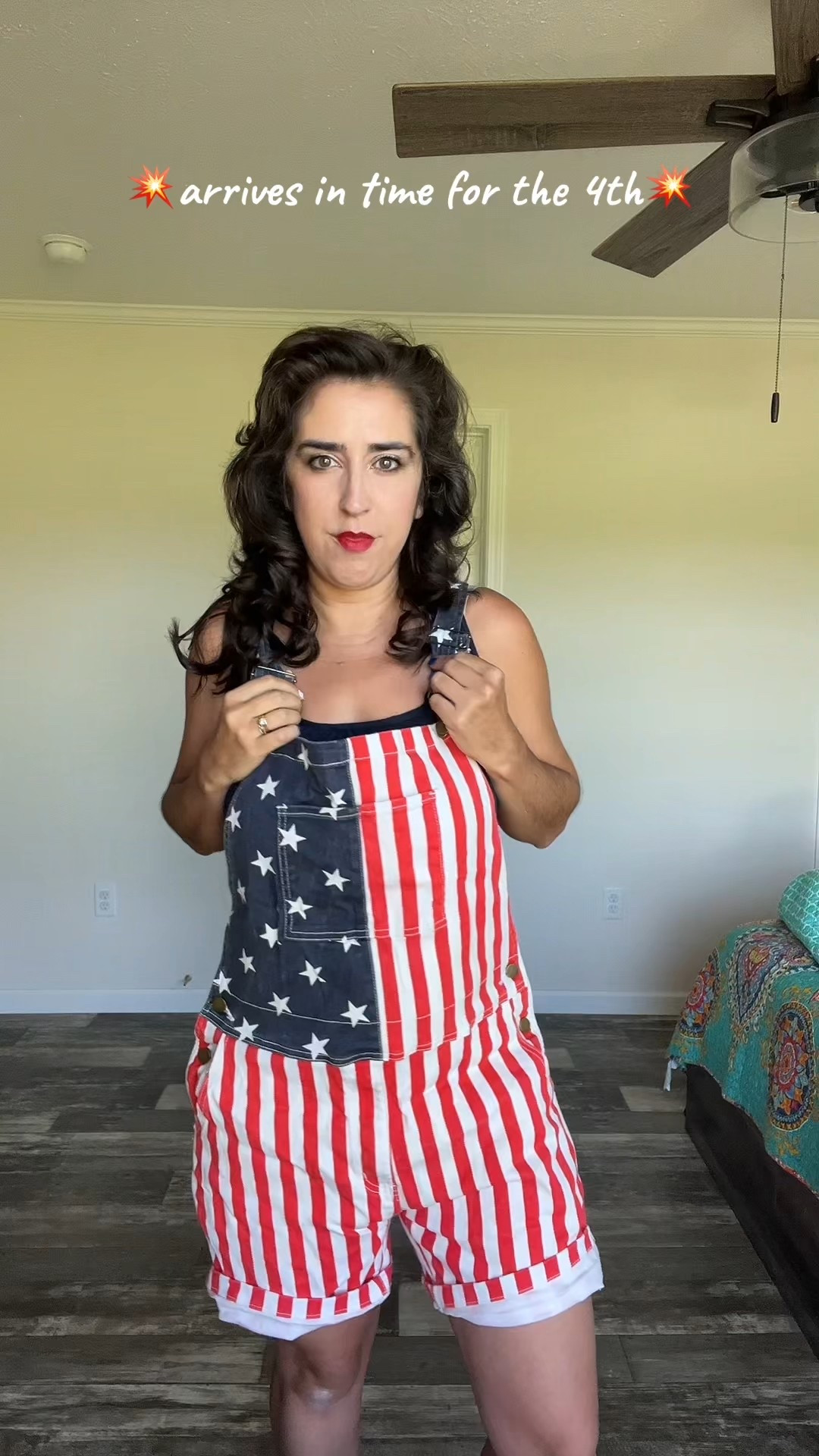 USA 
American flag
Overalls
4th of July outfits
American flag overalls 

#LTKSeasonal #LTKSummerEdit #LTKFamily
