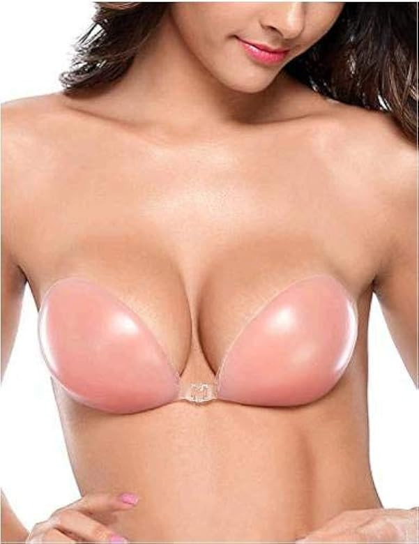 Wingslove Adhesive Bra Reusable Strapless Self Silicone Push-up Invisible Sticky Bras for Backles... | Amazon (US)