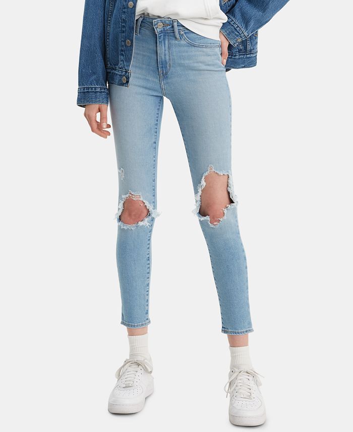 Levi's Women's 721 Ankle High-Rise Skinny Jeans & Reviews - Jeans - Women - Macy's | Macys (US)