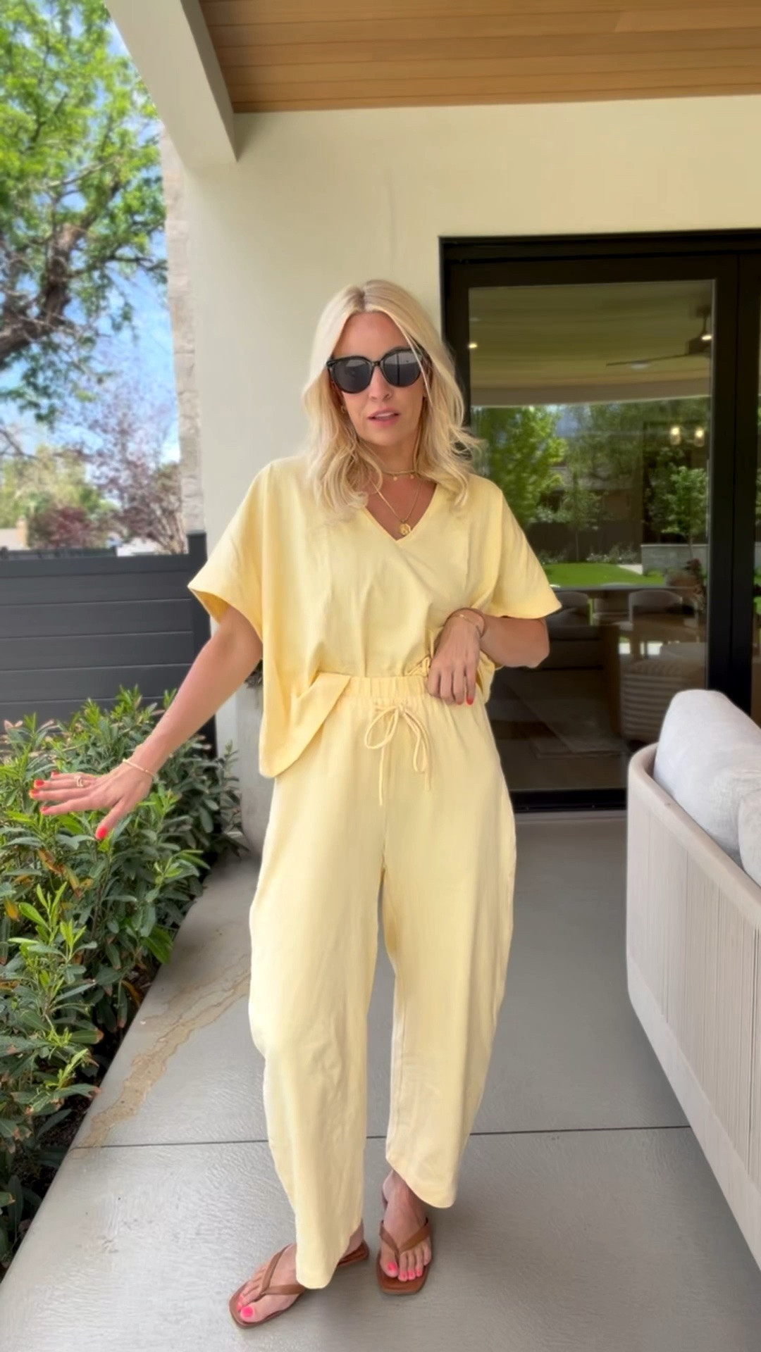 This set is from Zara and it is so cozy and lightweight! I did a size M bottoms and S top!

#LTKootd #LTKgrwm #LTKmomlife