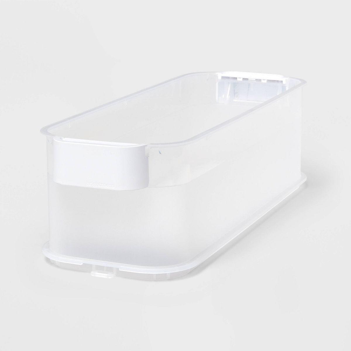 Click in Place 4.5qt Slim Bin White - Brightroom™ | Target