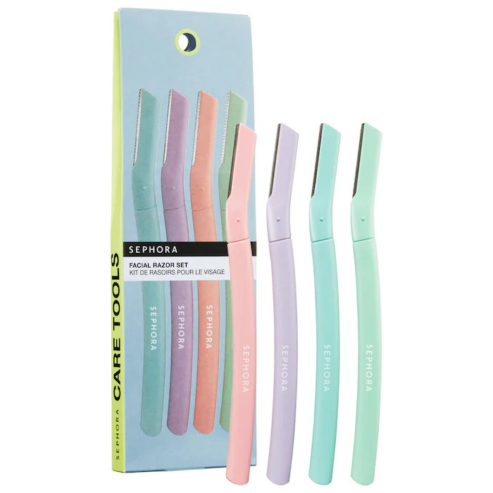4 Piece Facial Razor Set | Sephora (US)