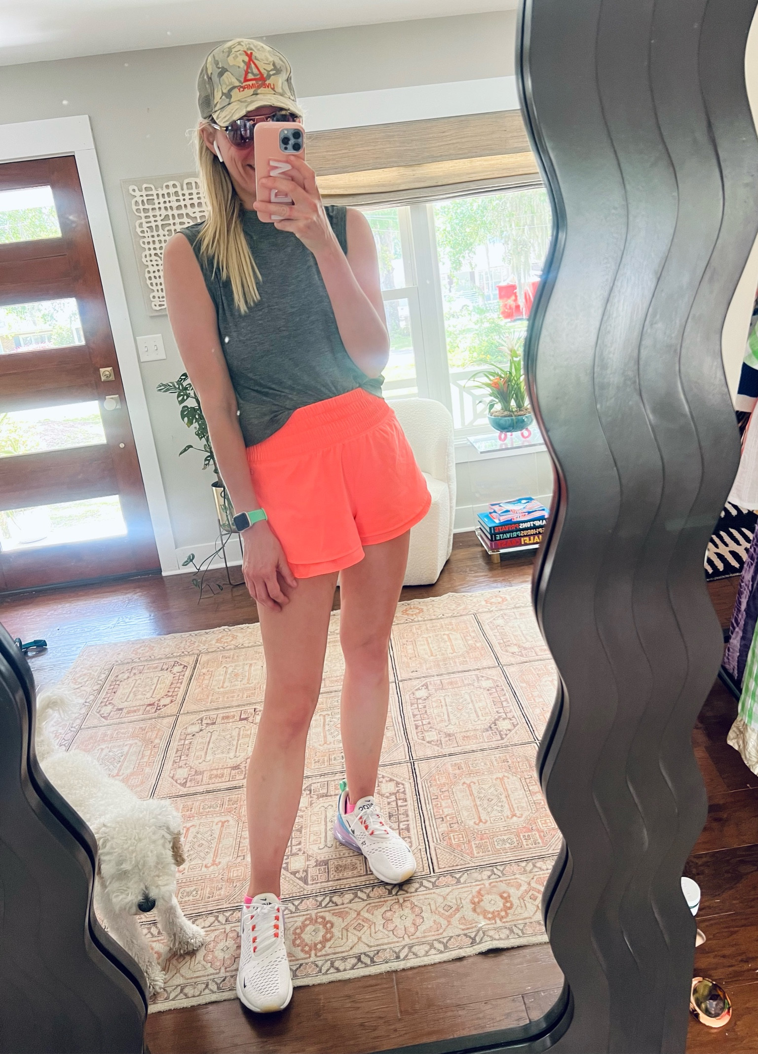 Fave workout gear! Wearing a medium in both!