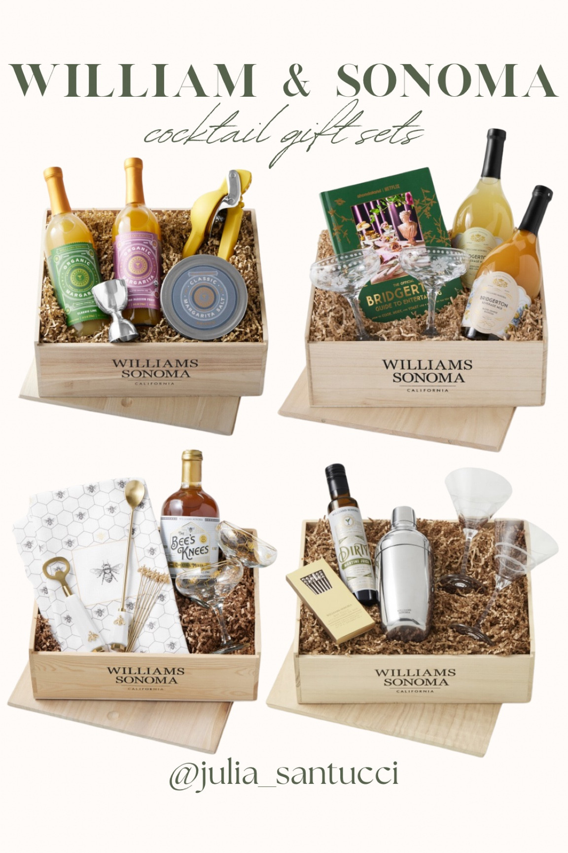 William and Sonoma Cocktail Gift Sets, Hostess Gift, Holiday Gift, Thanksgiving, Christmas

#LTKGiftGuide #LTKParties #LTKHoliday