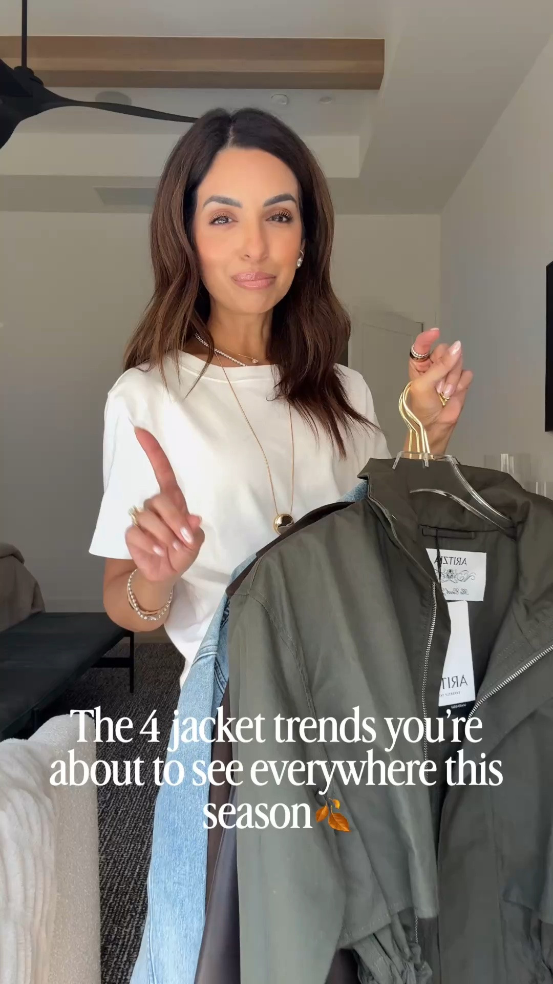 4 jacket trends you're gonna be seeing everywhere!
1) utility- this Aritzia one is a major fav, I just ordered a 3rd color! I'm in size XS 
2) all saints suede jacket- one of my favsssss in my closet. I'm in size XS 
3) leather bomber- the one in the video is from Aritzia and a go to for many years now! I'm in size XS for size ref
4) denim jacket- something I wear year round! This one from Vuori is soo soft and so worth it!!

#LTKPetite #LTKgrwm #LTKootd