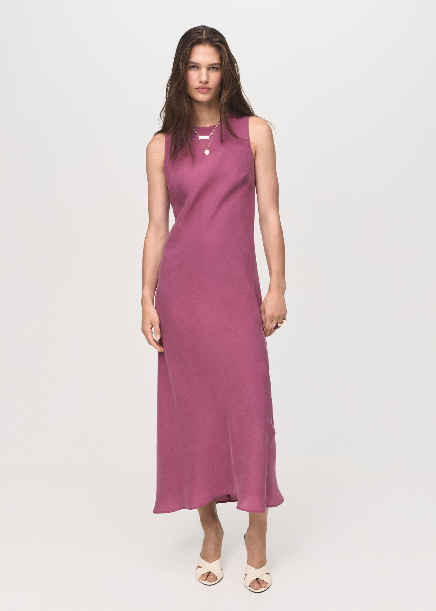 Modal midi-dress - Women | MANGO USA | Mango (US/MX/AU)