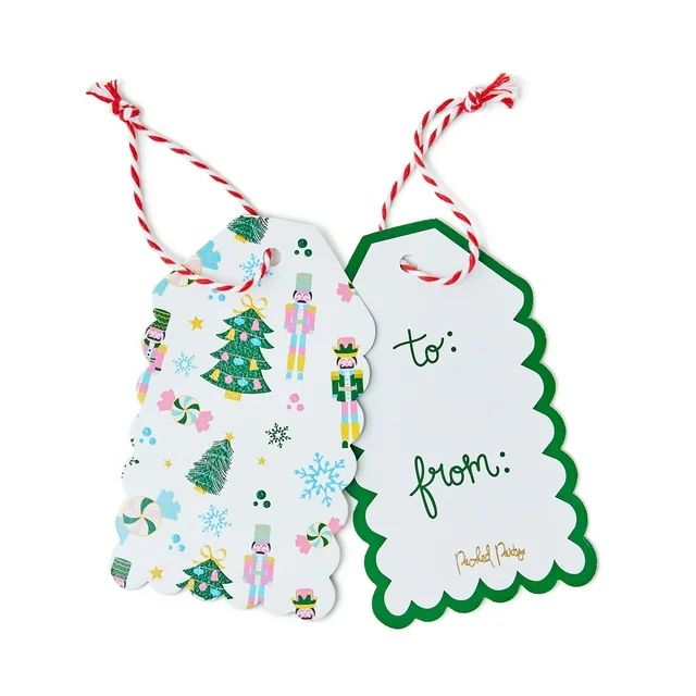 Packed Party "Nuts for the Holidays" Gift Tags, 8 Count, 2.5" x 4.25", Green, Pink, Gold - Walmar... | Walmart (US)