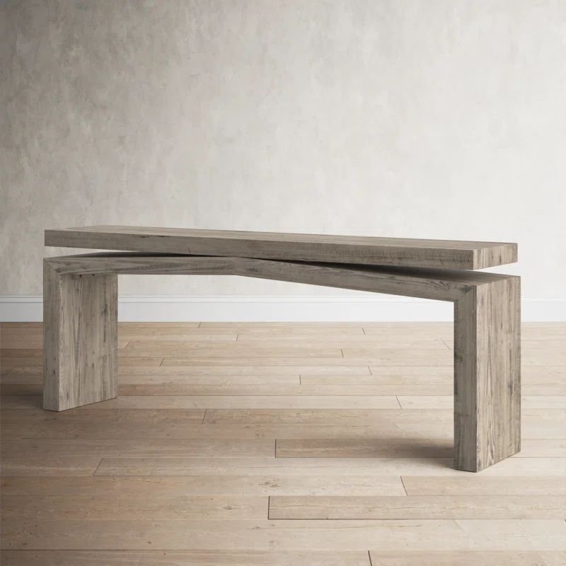 Henn 78.75" Solid Wood Console Table | Wayfair North America