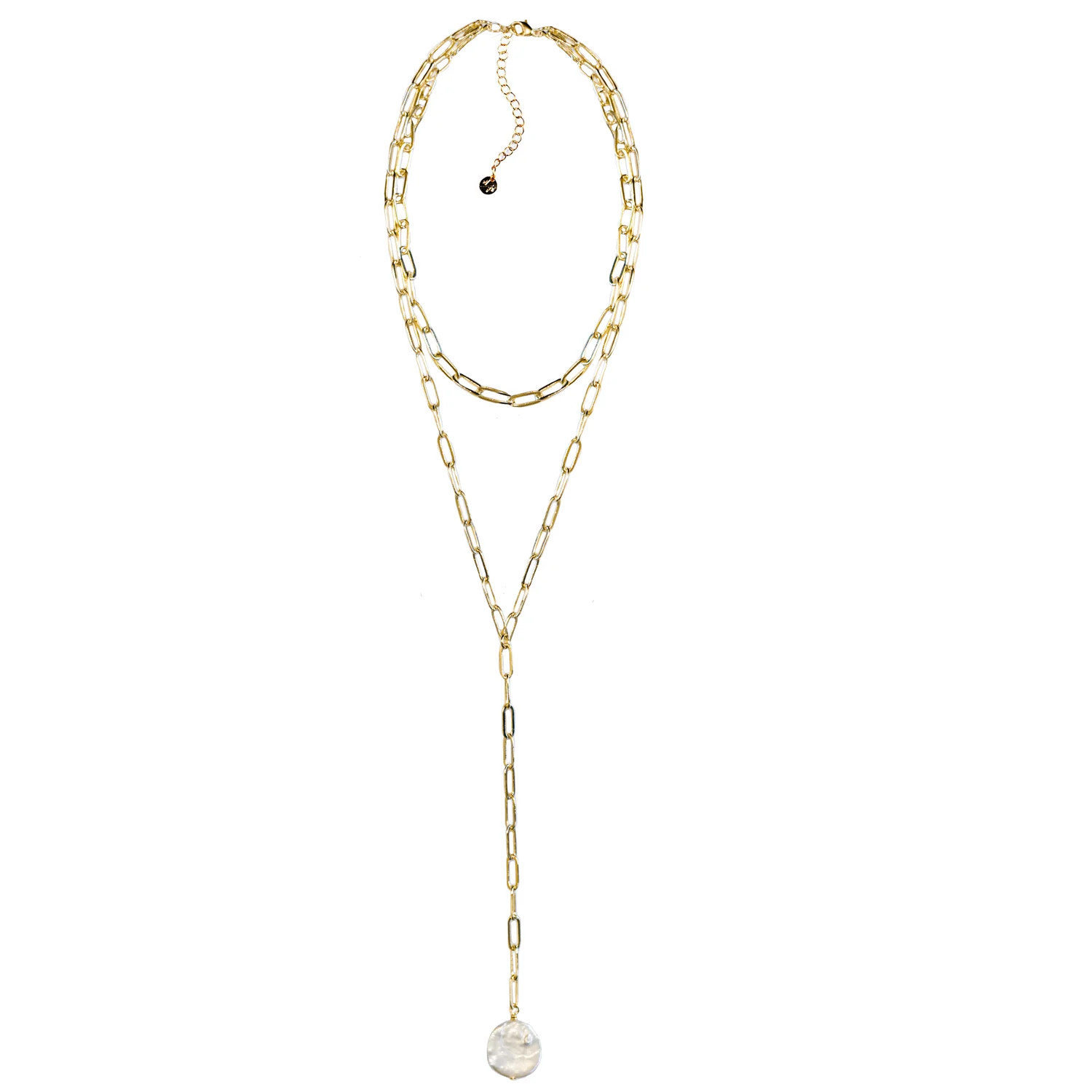 Luxe Layered Lariat | Adriana Pappas Designs
