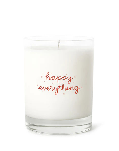 Candle - Happy Everything (Red) | The Little Market