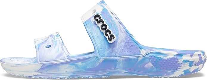 Crocs Unisex-Adult Classic Two-Strap Slide Sandals | Amazon (US)