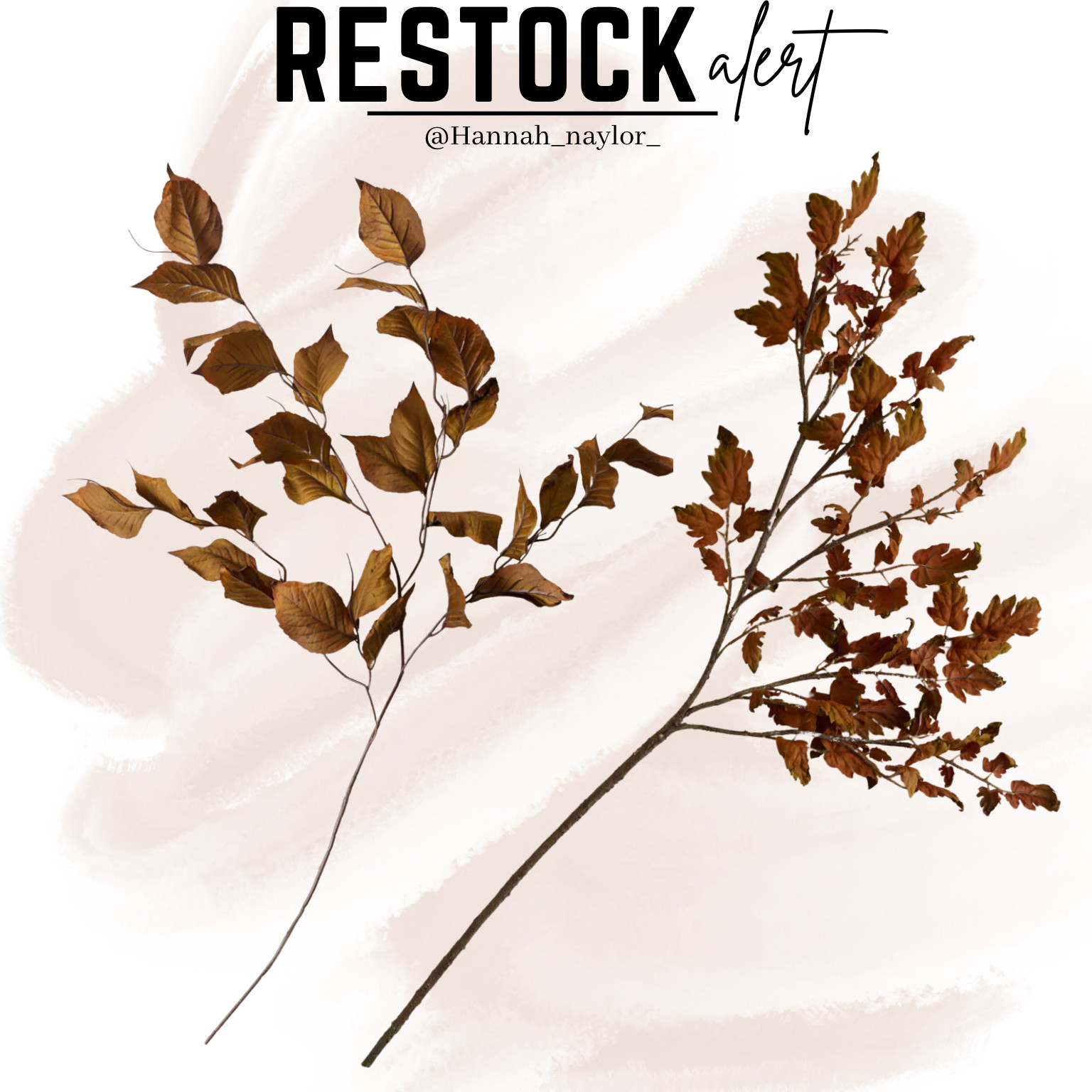 RESTOCK ALERT! These fall stems sold out so fast last year - and for a good reason! I own both and highly recommend them to elevate any space for the fall time! #fall #falldecor #homedecor #home  

 #LTKSeasonal #LTKU #LTKHome