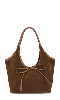 8 Other Reasons Bow Shoulder Bag in Taupe from Revolve.com | Revolve Clothing (Global)