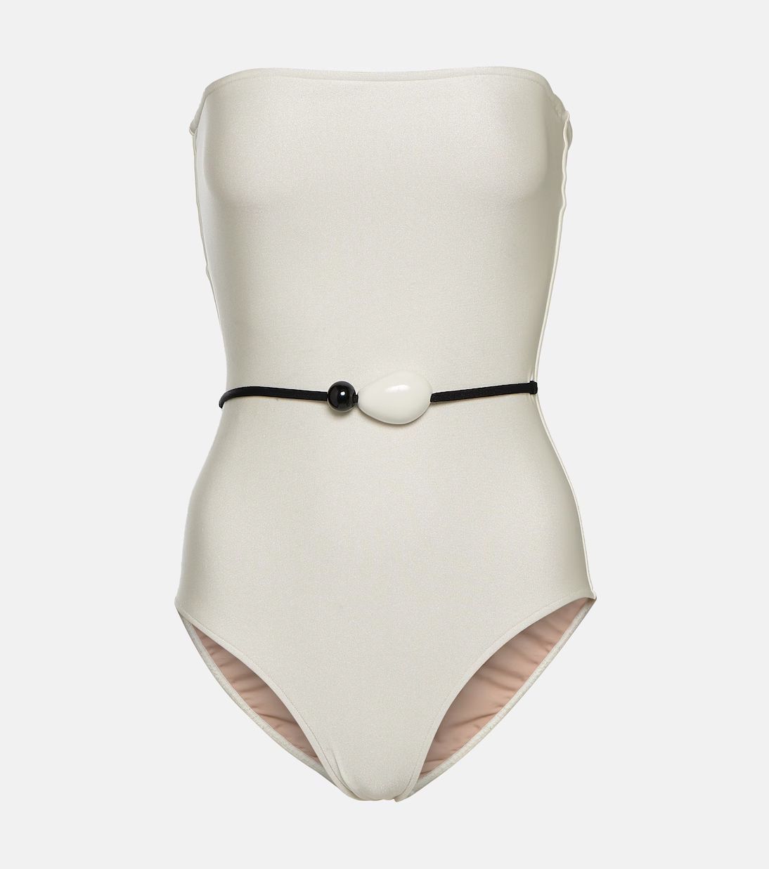 Deco strapless embellished swimsuit | Mytheresa (US/CA)