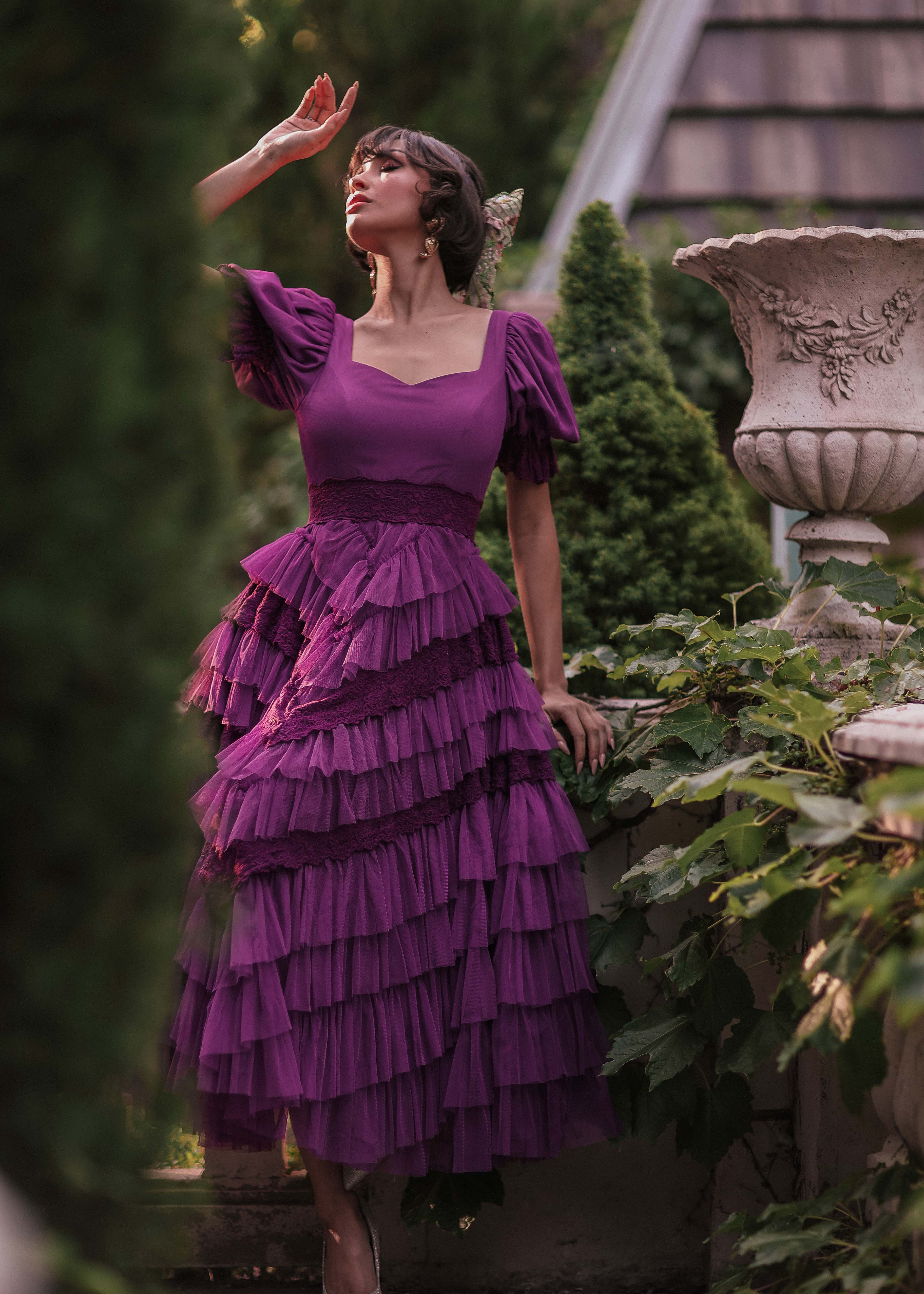 Thumbelina Dress - Amethyst | JessaKae