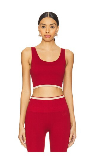 Love Longline Bra in Red Heart | Revolve Clothing (Global)