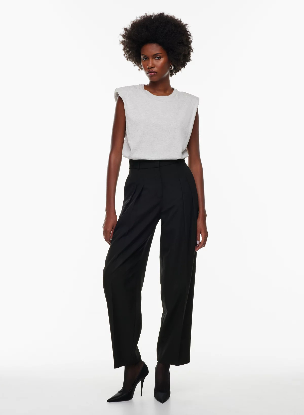 SHOULDER PAD TANK | Aritzia