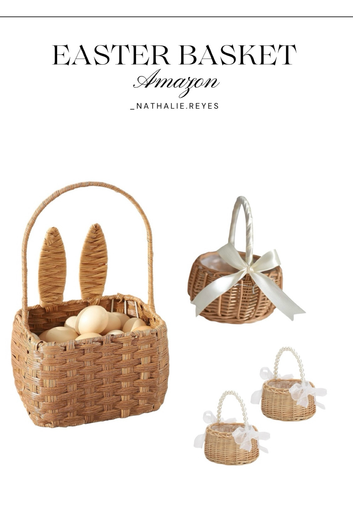 Coquette Easter Basket✨🐇🧺

#LTKSeasonal #LTKfamily #LTKkids