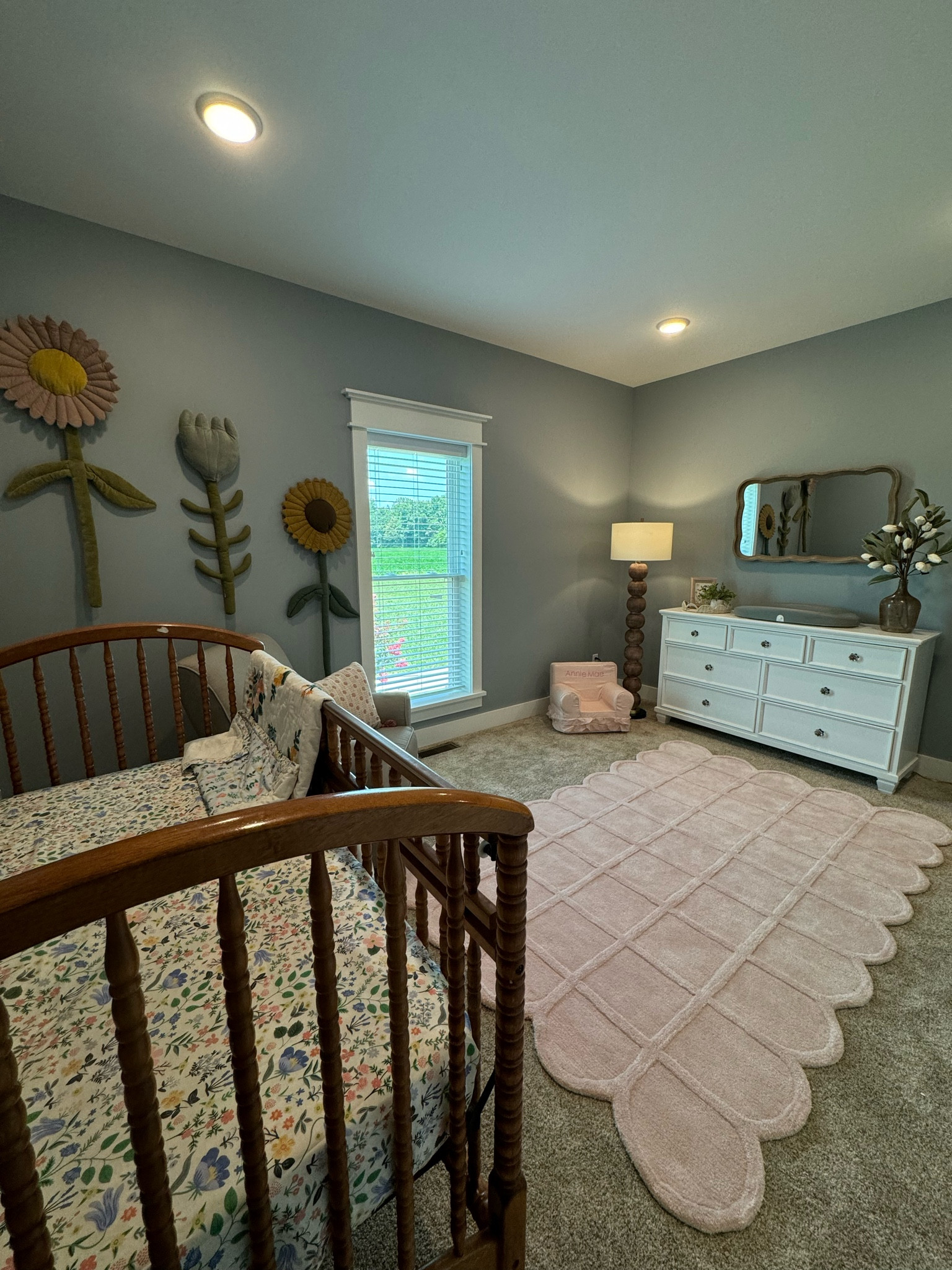 Baby girl nursery #nursery 

#LTKKids #LTKHome #LTKBaby