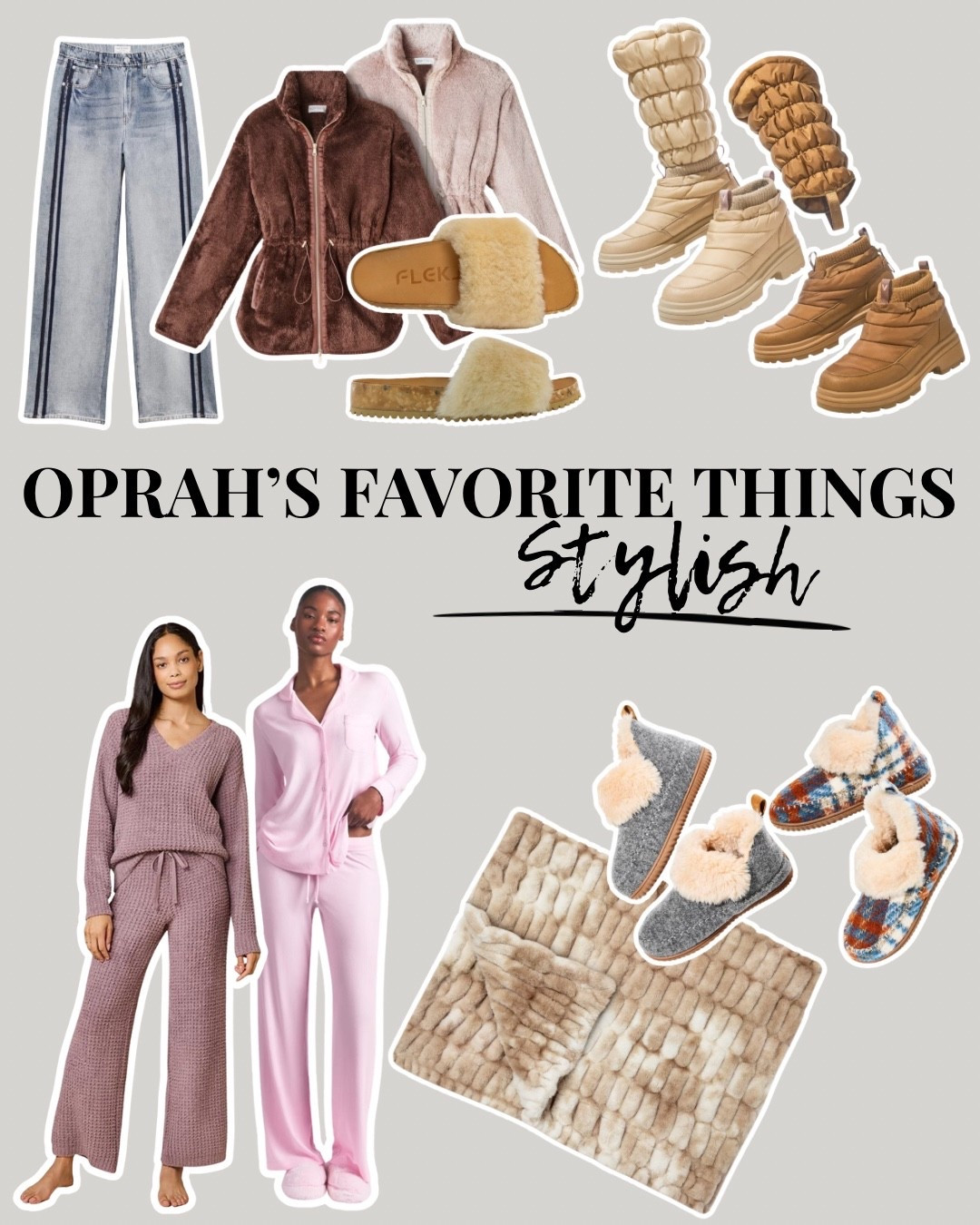 STOP SCROLLING! Oprah just blessed our closets. If you’re shopping any holiday outfit, cozy lounge, or feel-good fashion find… these style picks are the moment. I rounded up everything chic, comfy, and Oprah-approved. 

Shop here before they sell out—gifting yourself counts 💁🏼‍♀️

#blackfriday #sales #christmasgifts #holidaygifts 

#LTKGiftGuide #LTKCyberWeek #LTKSaleAlert