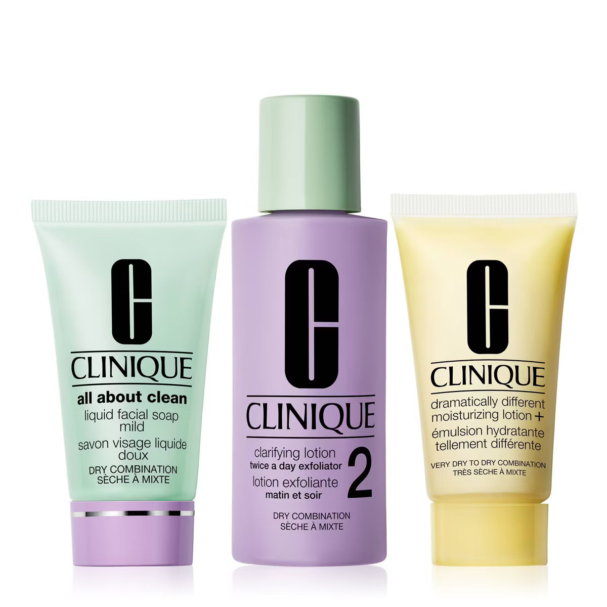 Clinique 3-Step Skin Care Kit - Skin Type 2 - 4oz/3ct - Ulta Beauty | Target
