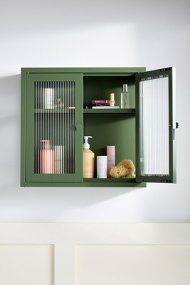 Mustard Made Kit Wall-Mounted Metal Storage Cabinet | Anthropologie (US)