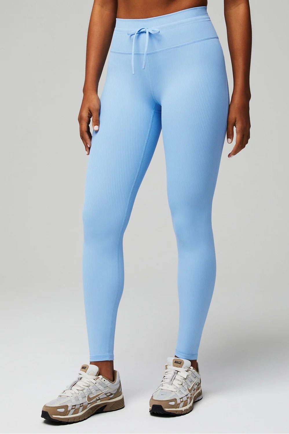 Oasis Pureluxe Rib High-Waisted Legging | Fabletics - North America