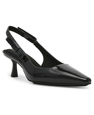 Women's Carmel Slingback Kitten Heel Pumps | Macy's