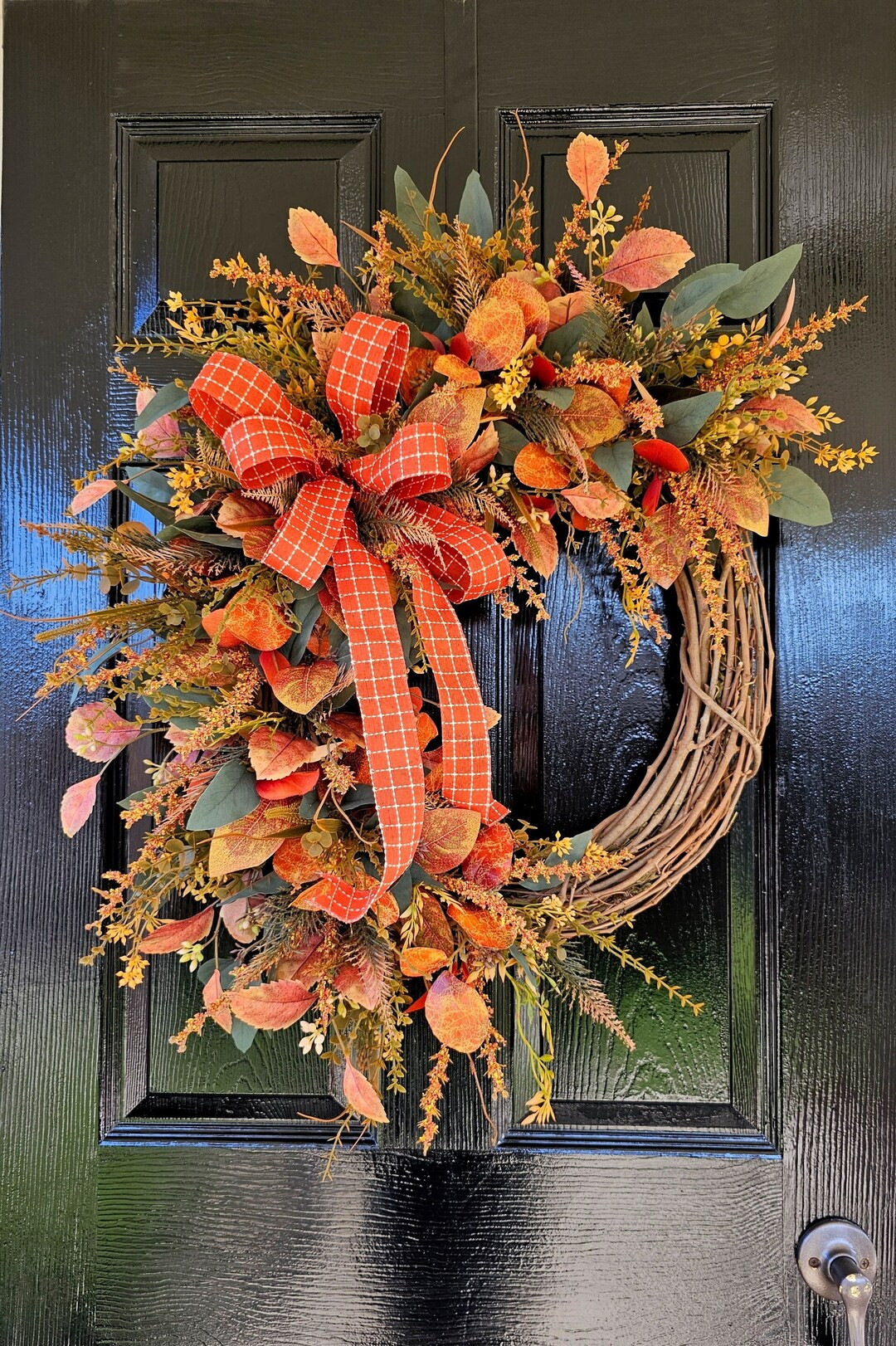 Fall Wreath, Fall Wreaths for Front Door, Front Door Wreath - Etsy | Etsy (US)