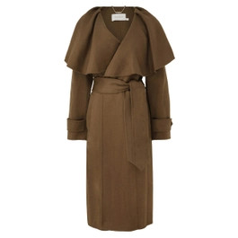 Crush Long Cape Coat | ZIMMERMANN (US, CA, EU, MENA)