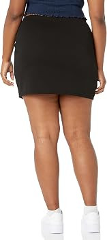 Wild Meadow Women's Side Slit-hem Mini Skirt | Amazon (US)