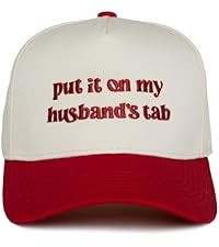 Funky Junque Vintage Canvas Snapback Hat - Adjustable 2 Tone Cap for Men Women - Put It On My, Co... | Amazon (US)