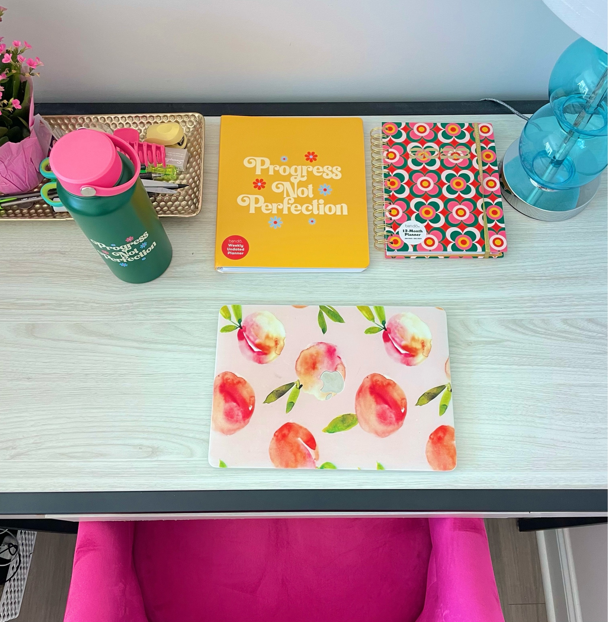 All my necessities for a productive day of homework 💕 Ban.do has some great products that make it better 😍