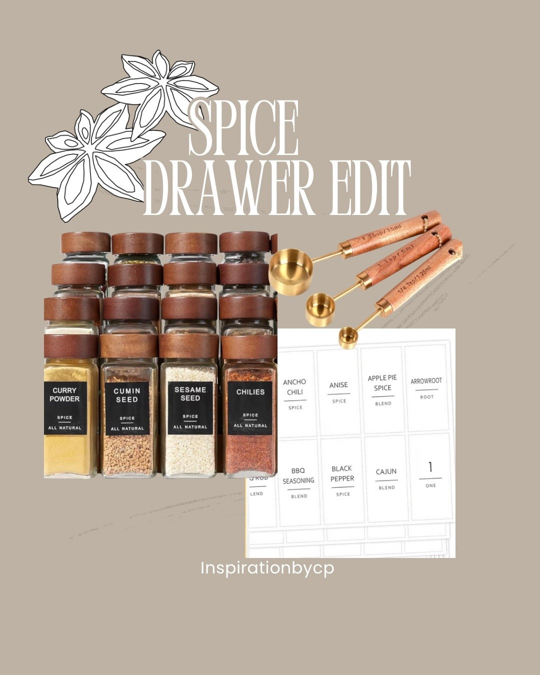 The Spice Drawer Edit
#homeorganization #spicedrawer #pantrylables #amazon

#LTKSeasonal #LTKHome #LTKU