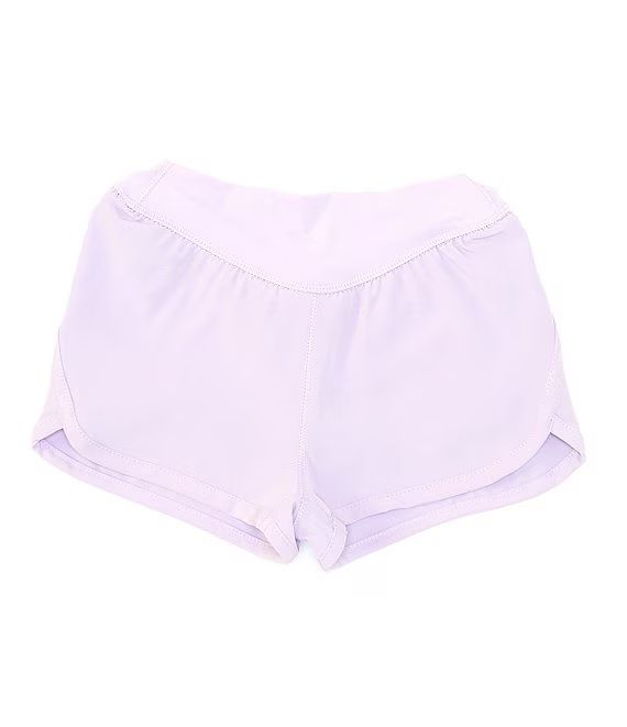 Girls Active Little Girls 2T-6X Runners Knit Shorts | Dillard's