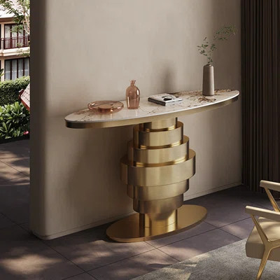 Nordic style simple light luxury console table | Wayfair North America