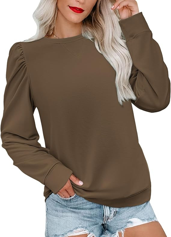 Zeagoo Christmas Long Sleeve Shirts for Women Winter 2025 Ladies Tops and Blouses Casual Fashion ... | Amazon (US)