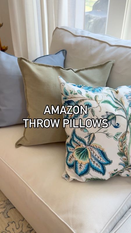 Size 20x20

Amazon throw pillows! So many colors available and I found the best pillow inserts! 

#homedecor #homeinspo #founditonamazon #amazonhome #throwpillows #livingroomdecor #ltkhome 

#LTKstyletip #LTKfindsunder50 #LTKhome