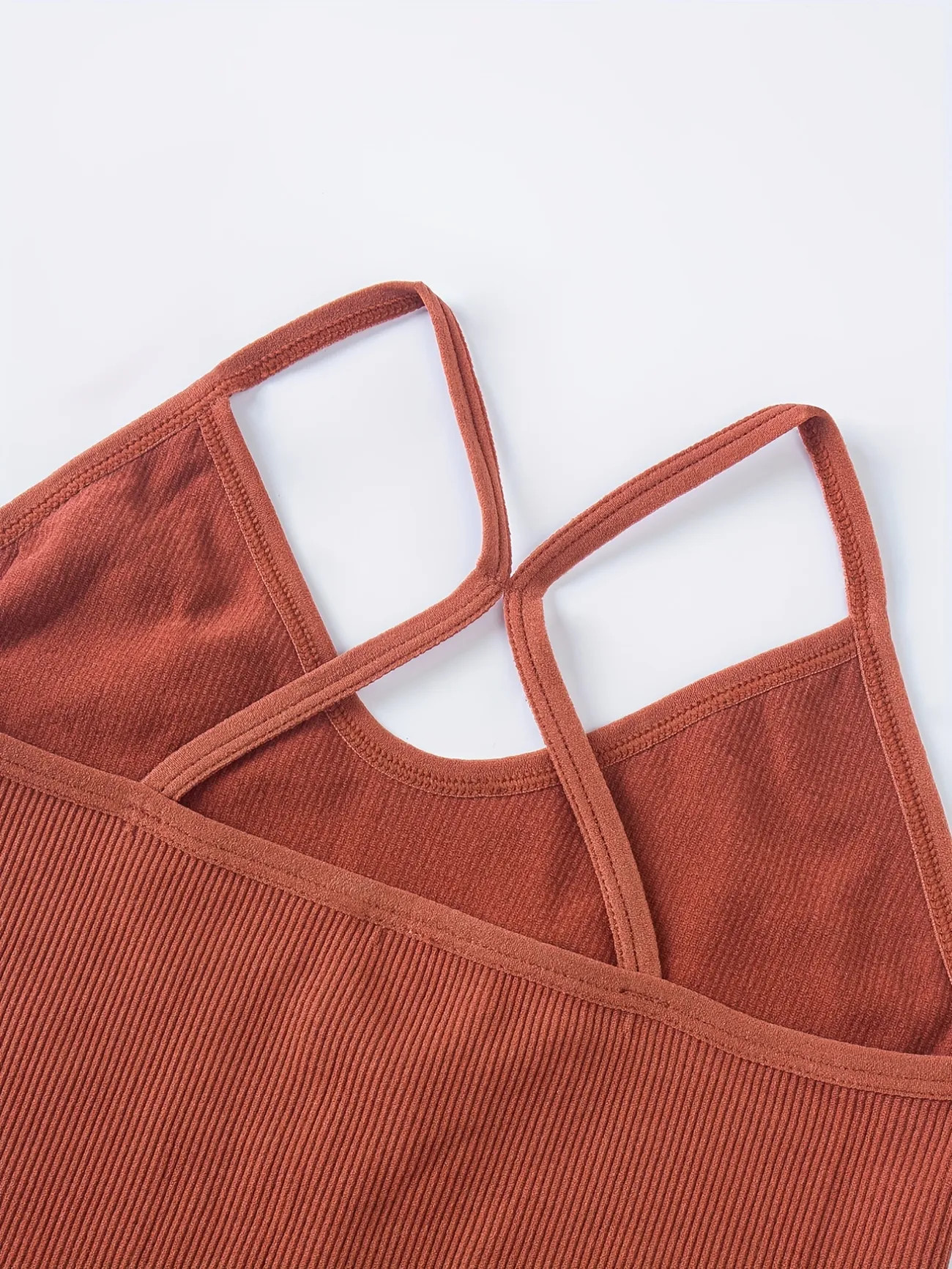 4-Pack of Women's All-Match Criss Cross Back Cami Tops - Perfect for Casual or Lingerie Wear! | Temu Affiliate Program