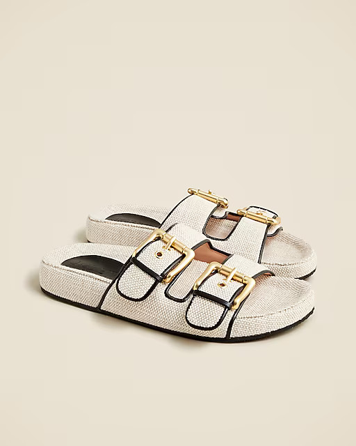 Marlow sandals in canvas | J. Crew US