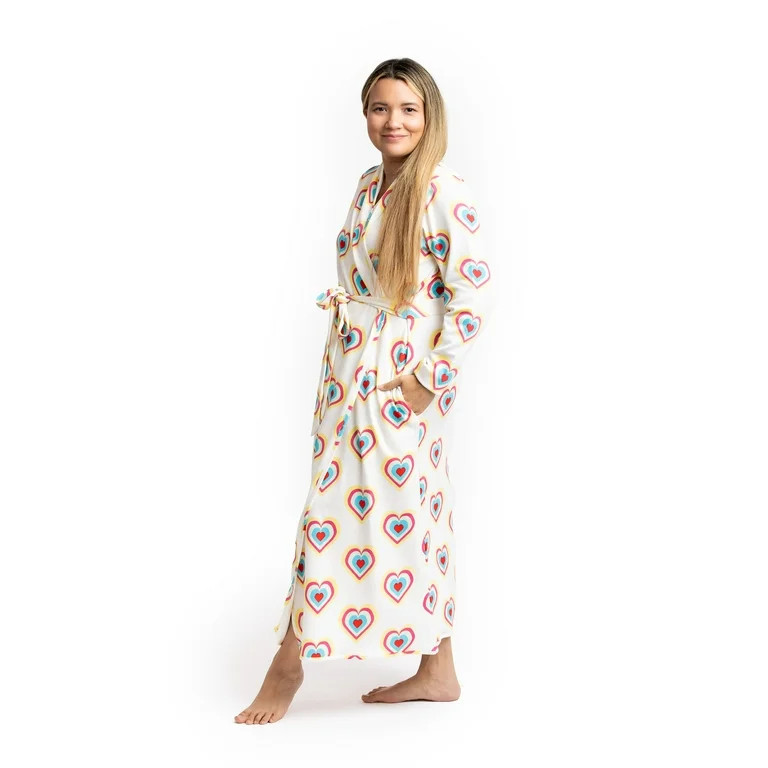 Paris Hilton x Monica + Andy Maternity Organic Cotton Lounge Robe, Size M-L - Walmart.com | Walmart (US)