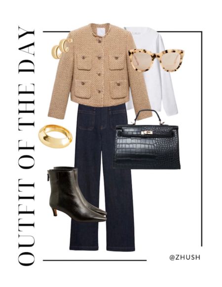 Chicest outfit idea elevated jeans and boots spring outfit 


#LTKover40 #LTKitbag #LTKsalealert