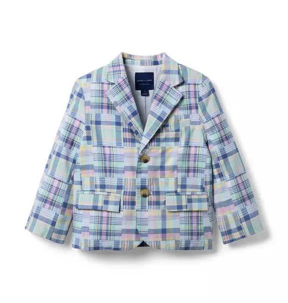 The Plaid Patchwork Blazer | Janie and Jack