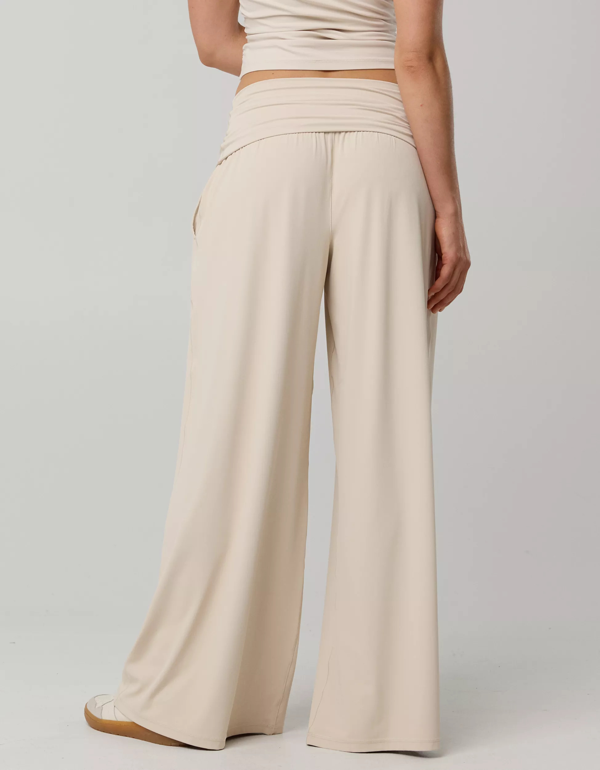 OFFLINE By Aerie Real Me Foldover Super Wide Leg Pant | Aerie