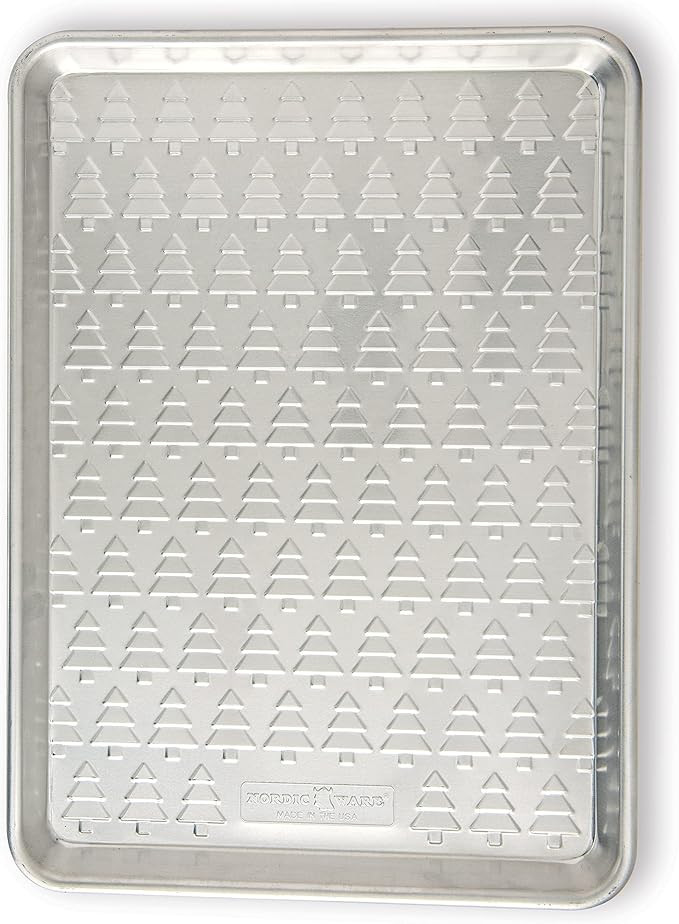 Nordic Ware Embossed Naturals Tree Pattern Half Sheet | Amazon (US)