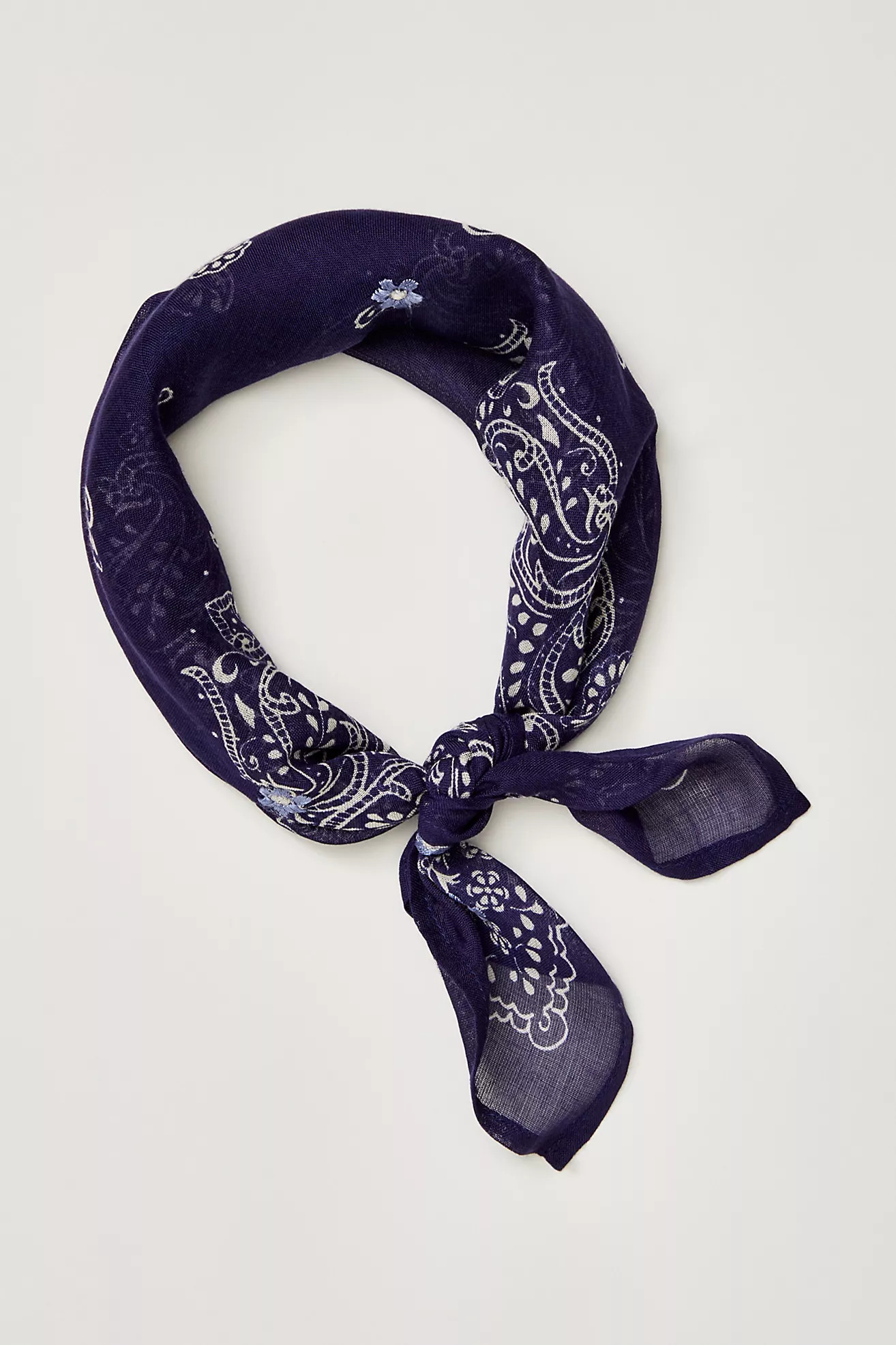 Embroidered Daisy Bandana | Free People (Global - UK&FR Excluded)